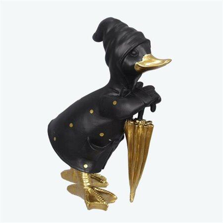YOUNGS Duck Holding Umbrella, Black 72456